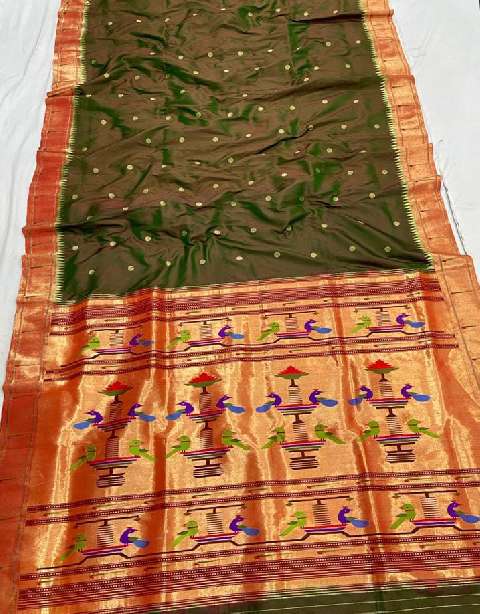 Singal Muniya Paithani | Resham Bazaar