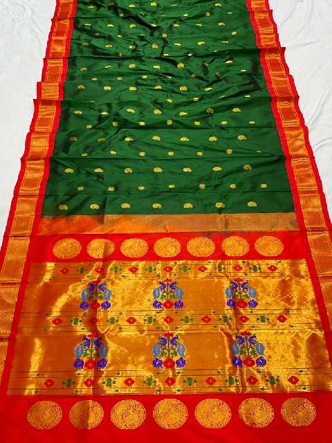 All Over Maharani Paithani | Resham Bazaar