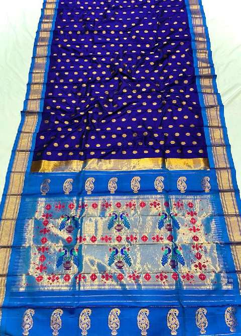 All over maharani paithani