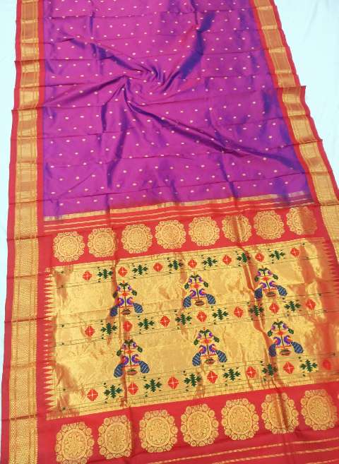 All over maharani paithani