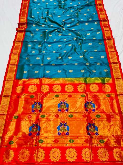 All over maharani paithani